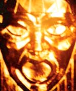 Sun-face shot at the Palacio de Bellas Artes in Mexico by Jim McPherson in 2005