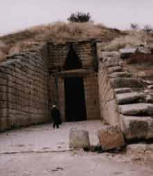 [EXTERNAL SHOT OF THE TOMB OF AGAMEMNON, PHOTOGRAPH BY JIM McPHERSON, 1995]
