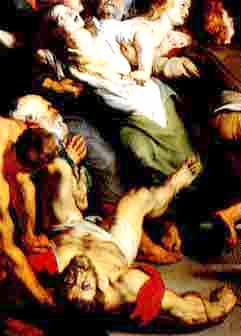 [CLYMENE CATREUS, WITCH, AND JERVIS MURRAY, MAN ON GROUND, THOUGH MURRAY'S BLACK, LOOK SOMETHING LIKE THIS, PAINTING BY RUBENS EXHIBITED IN VIENNA]