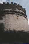 Tomb of Cecilia Metella on the old Appian Way outside of Rome, photograph taken by Jim McPherson, 1996 