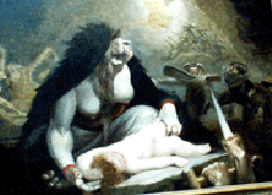 Fuselli's Night Hag, photo taken at NYC Met Museum by Jim McPherson