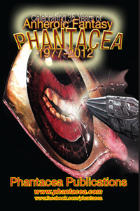 Ian Bateston's Sedonic Eye reversed, artwork by Bateson 1986, postcard prepared by Jim McPherson to mark pHant's 35th Anniversary in 2012