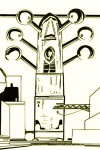 Dave Sim's  Cosmic Express, from pH-1, 1977